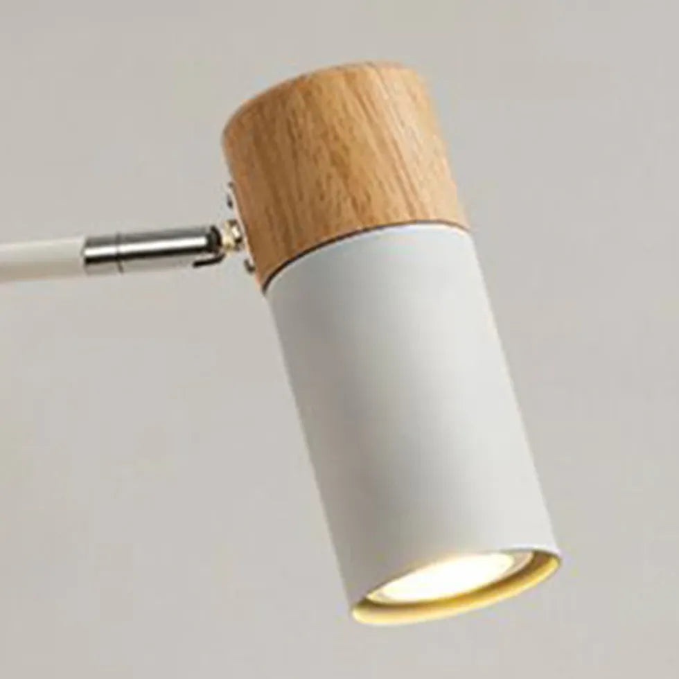 Leeslamp wandlamp in verstelbaar wit ontwerp