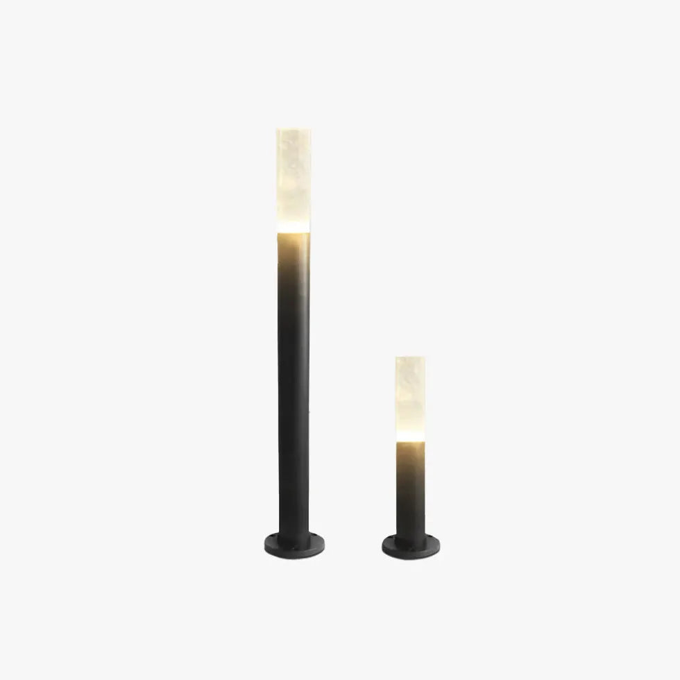 Moderne cilindervormige padverlichting led lichtkolom