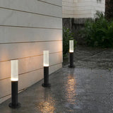 Moderne cilindervormige padverlichting led lichtkolom