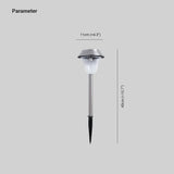 Lantaarn paal zilveren solar buitenverlichting
