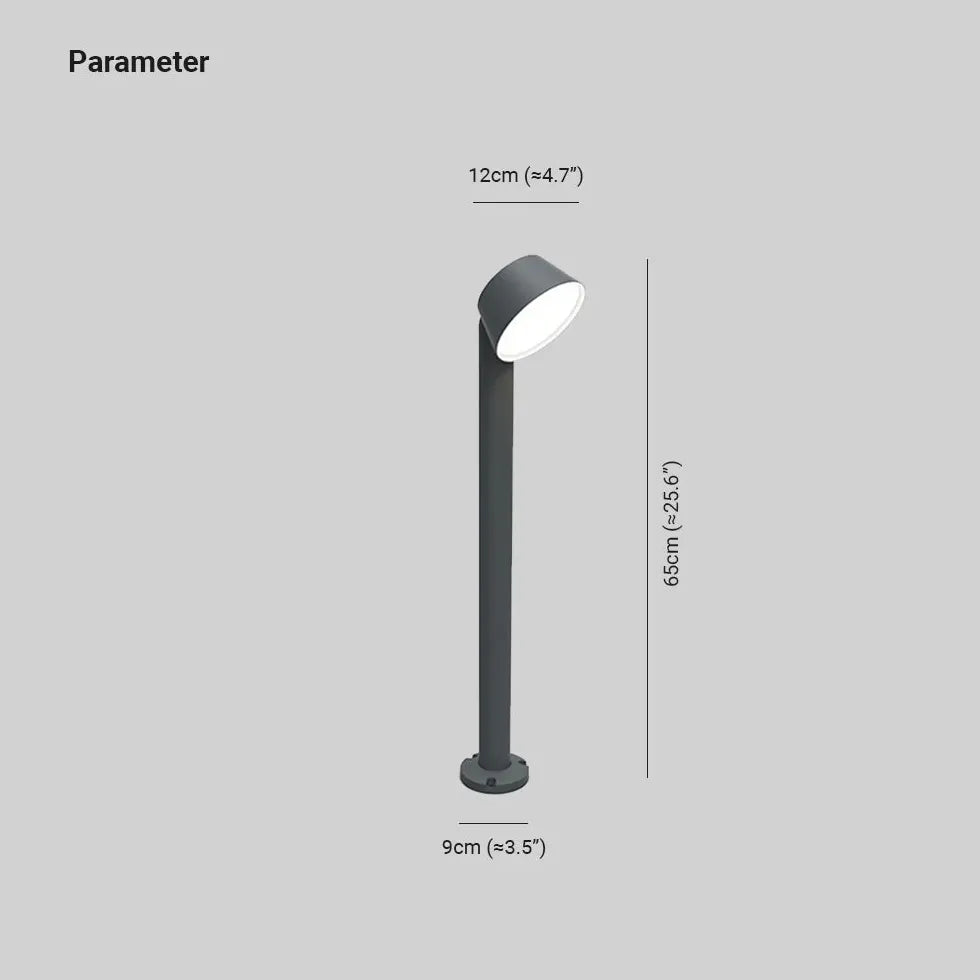 Straat lantaarnpaal diepgrijs solar buitenlamp