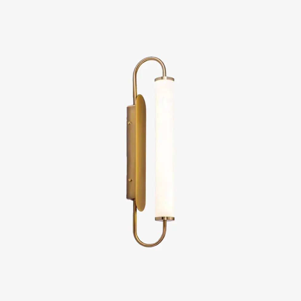Muurlamp goud in eenvoudige stijl voor woonkamer