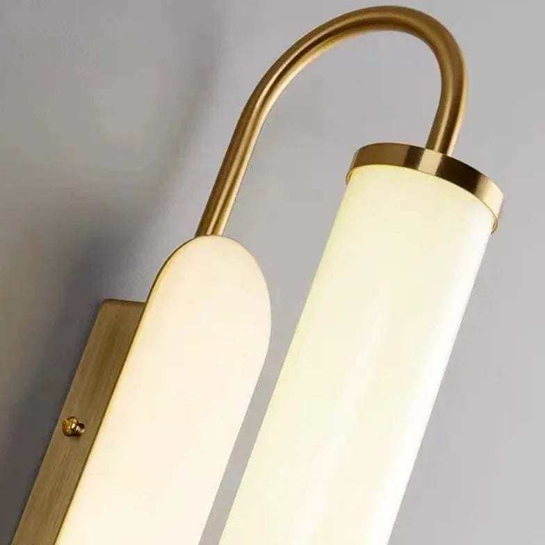 Muurlamp goud in eenvoudige stijl voor woonkamer