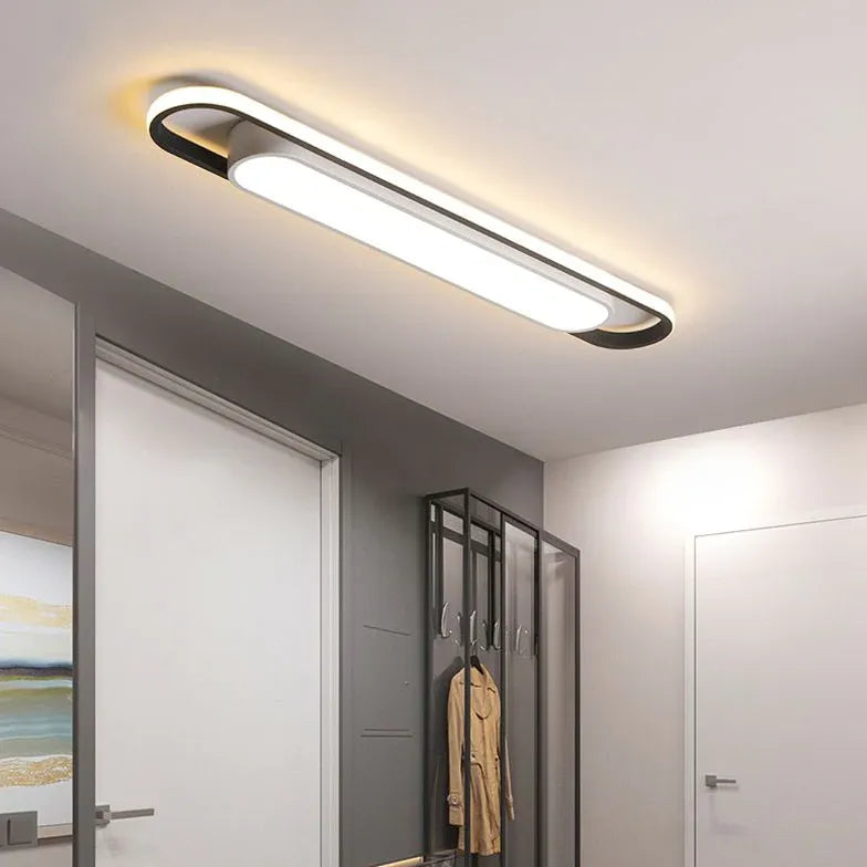Plafondlamp ovaal led dimbaar