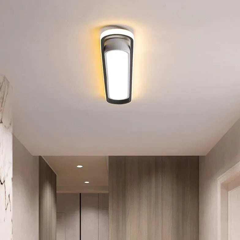Plafondlamp ovaal led dimbaar