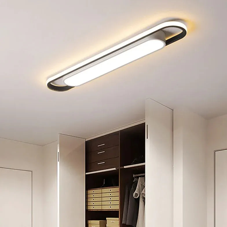 Plafondlamp ovaal led dimbaar