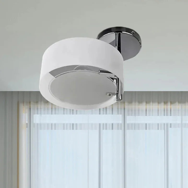 Moderne plafondlamp wit meerdere ronde lampen