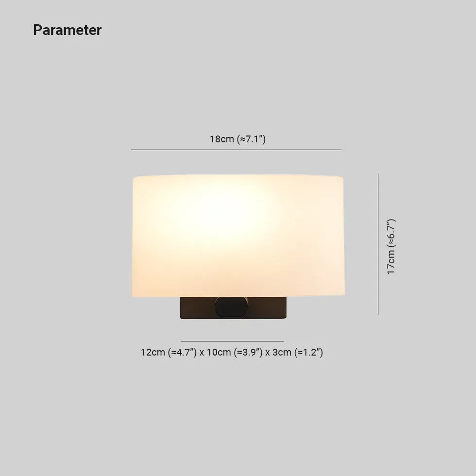Wand bedlampjes moderne witte dimbare