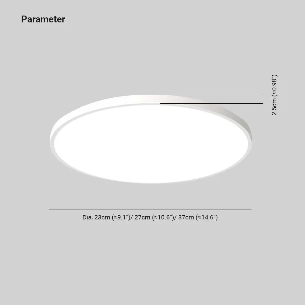 Plafonniers witte ronde lamp voor badkamer