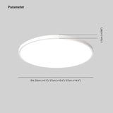 Plafonniers witte ronde lamp voor badkamer