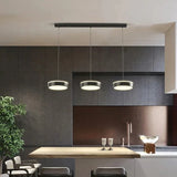 3 lichts hanglamp zwart voor keuken