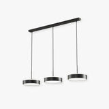 3 lichts hanglamp zwart voor keuken