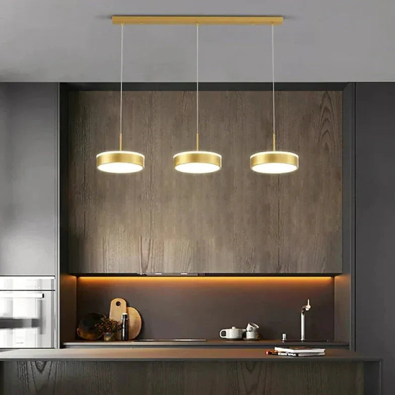 3 lichts hanglamp zwart voor keuken