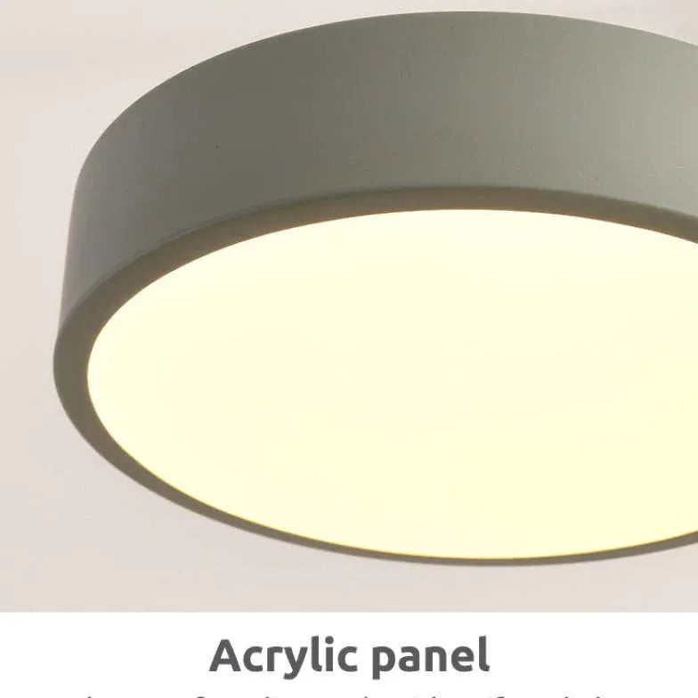 Grijze moderne LED hanglamp voor de woonkamer