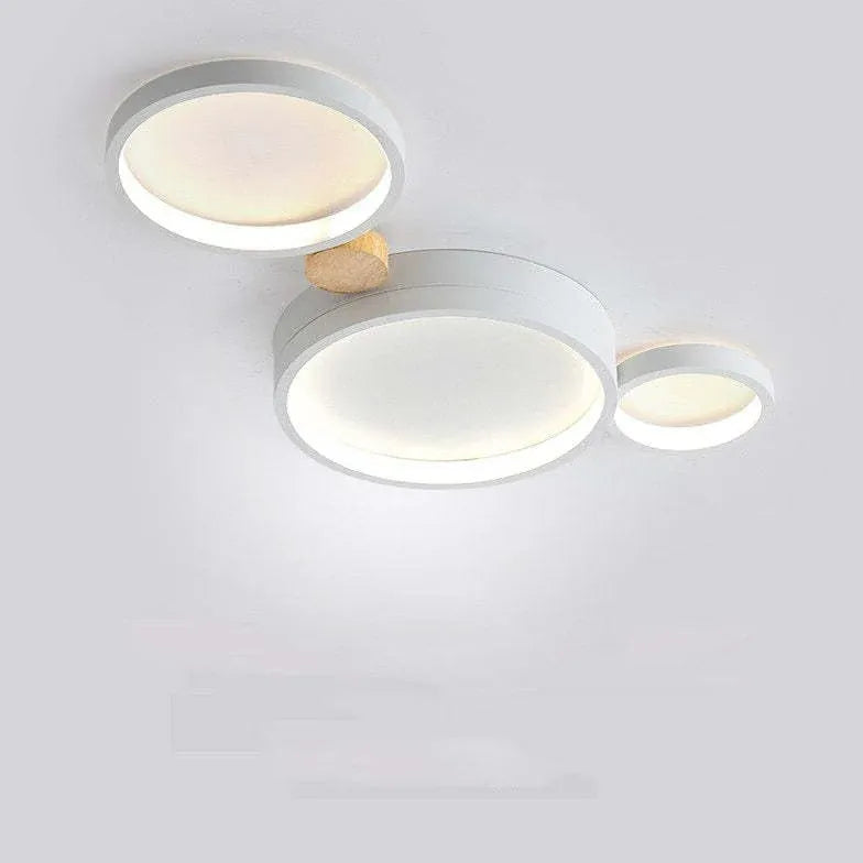 Plafondlamp slaapkamer led groene ronde